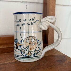 Vintage Tom Edward’s Pottery Freaks mug